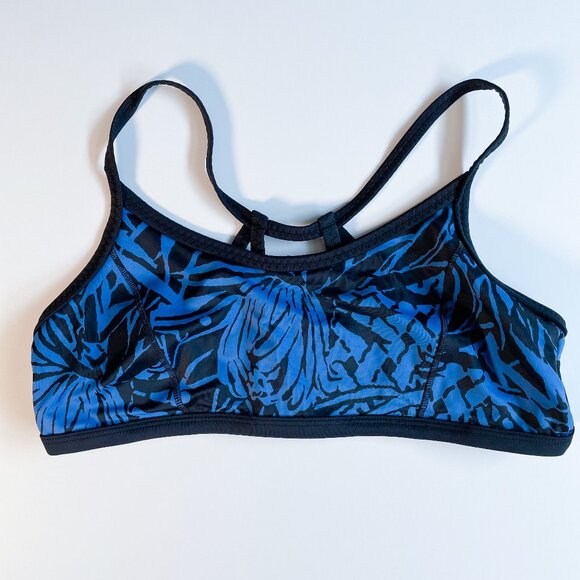 LL Bean Ladies Swimwear Bathing Suit 2 Piece 2 BeanSport Athletic Fit Size 10 12 - Picture 3 of 12